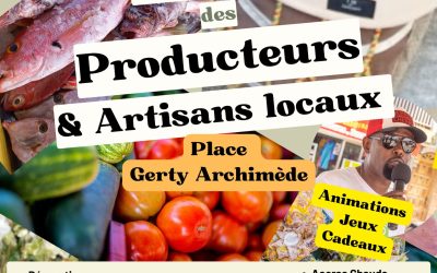 Le marché des producteurs et artisans locaux de la Ville