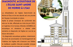 Diagnostic acoustique de l’église Saint-André de MORNE-À-L’EAU