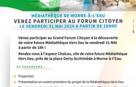 Grand Forum Citoyen à la découverte de votre future Médiathèque à Morne-à-l’Eau