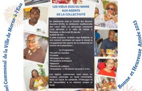Cérémonie des vœux 2023 du Maire, Jean BARDAIL au Personnel